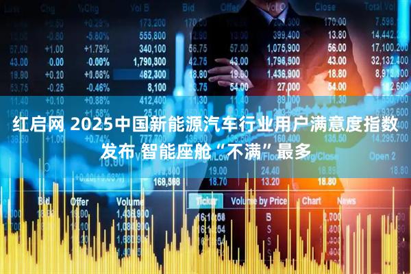 红启网 2025中国新能源汽车行业用户满意度指数发布 智能座舱“不满”最多